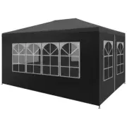 Gazebo Party Tent 3x4m Outdoor Wedding Tent Canopy Camping Marquee