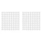 200 Pcs Clear Shelf Support Pegs -5 mm Cabinet Shelf Clips,Shelf Holder3553