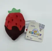 Build a Bear Chocolate Covered Strawberry Plush Wristie Accessory BAB New NWT