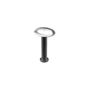 Horus LED Bollard Light - 9W Warm White - 300mm Matte Black