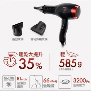 Valera 維力諾 噴射水護色吹風機 DP4.1(旋轉線) Brand new hair dryer