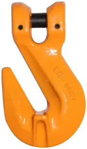Grade 100 Lifting Grab Hook Clevis Style Orange with Pin 9/32 5/16 3/8 1/2 5/8
