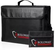 Large (17 X 12 X 5.8 Inches) Fireproof Bag, Fireproof Document Bags, Fir