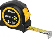 STABILA Pocket Tape Measure BM 100, 3 m (10 Inches), cm/Inch Scale