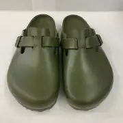 Birkenstock New with Box Boston Khaki EVA Narrow Width - Select Size