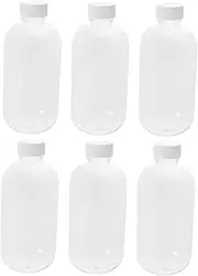 Generic Beads Refill Plastic Bottles 6pcs Small Storage Bottles Caps for Game Beads