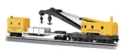 Bachmann HO Scale ~ New ~ Pennsylvania 250-Ton Steam Crane & Boom Tender ~ 16114