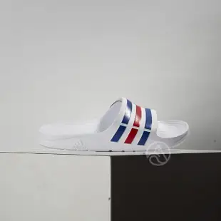 【adidas 愛迪達】Duramo Slide 男鞋 女鞋 白藍色 藍色 黑色 拖鞋 U43664/G15892/G15890