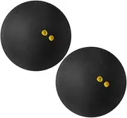 Mipcase Professional Squash Ball Set 2pcs Racket Balls High Elasticity for Competition
