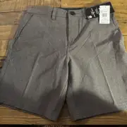 Volcom Frickin Cross Shred Static Shorts Big Boys Size 27 Medium 14, Gray