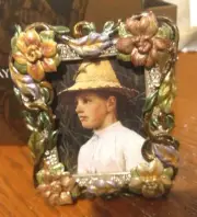 Jay Strongwater Bramble gardenia frame 395.00 nib