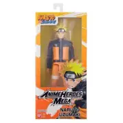 Bandai Naruto Shippuden Anime Heroes Mega Uzumaki Naruto Action Figure NEW