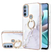 For Motorola Moto G31/Moto G41 Phone Case Soft TRing KickElectroplated IMD Phone Case Shell 006