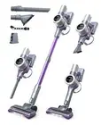 48kPa Cordless Vacuum Cleaner, 60 Mins Max Runtime, Anti Hair Wrap Stick