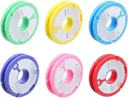 JUMPLAWN 6Pcs Fishing String Winder Box Fishing Line Spooler Lightweight Sturdy Fishing Accessories for Easy Transport Shock Resistant Design for All Fishing