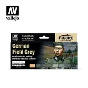 VALLEJO 70181 MODEL COLOUR GERMAN FIELD GREY UNIFORM ACRYLIC PAINT SET