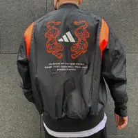 在飛比找蝦皮購物優惠-[海鹿馬] ADIDAS 愛迪達 風衣 飛行外套 男女可穿 