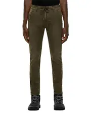 Diesel Krooley-e-ne Slim Straight Jeans in Olive