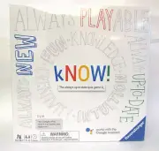 Ravensburger The Google Assistant Board Game kNOW! Always Up-to-Date Quiz NEW