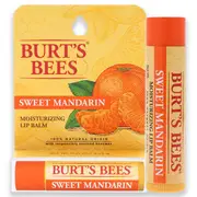 Burts Bees Sweet Mandarin Moisturizing Lip Balm by Burts Bees for Unisex - 0.15 oz Lip Balm