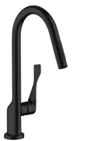 Hansgrohe sink mixer Axor Citterio MSW 39832670 matt black