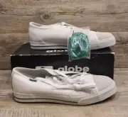 GLOBE Elementary white/green skate shoes