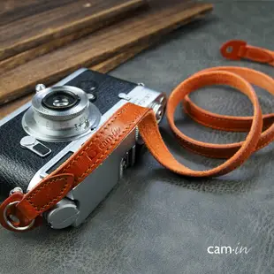 相機背帶 拍立得背帶 相機帶 cam-in手工復古牛皮微單相機背帶 掛脖肩帶 適用于徠卡索尼富士『xy12439』