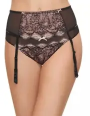 NWT Nordstrom b.tempt'd by Wacoal B. Sultry Garter Night /Peach Beige P/S