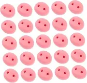 LOLIPPYY DIY Craft Kit: 50pcs Resin Pig Snout Pieces for Stuffed Animals Educational Toy Parts and Creative Halloween Decor