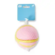 All Day TPR Pumpkin Ball Dog Toy Pink 8cm