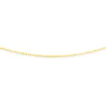 9ct Gold 43cm Solid Curb Chain