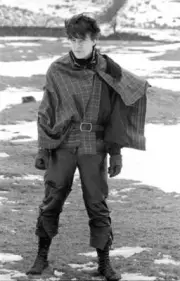 John Keeble of Spandau Ballet photographed on location in the Kirk- Old Photo 3