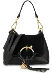 See By Chloé Joan Small Leather Cross-body Bag, Cross-body Bag, Black One Size