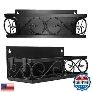 LEONARDLEE Magnetic spice Rack, Stronger Magnet with Wall Mount Option. 4 Rem