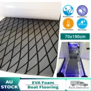 EVA Boat Decking Flooring Foam Mat Dark Grey Marine Carpet Yacht RV Cooler Top