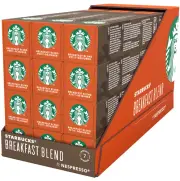 Starbucks By Nespresso Breakfast Blend Coffee Capsules 120 Pack New