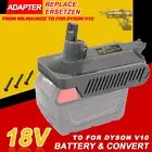 V10 Adapter for Milwaukee 18V M18 Battery for Dyson Cyclone V10 Motorhead Vacuum