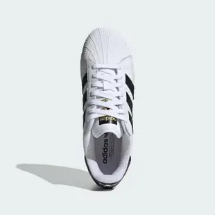 【adidas 愛迪達】Superstar XLG 男女 休閒鞋 經典 復古 三葉草 貝殼頭 金標 穿搭 白黑(IF9995)