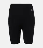 [Vivienne Westwood] Vivienne Westwood Bea cotton biker shorts AU 16 black
