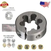 Durable M39 x 3 Round Die 2-1/2" OD with Fine Pitch Adjustment for Metalworking