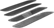 Add on Door Handle Cover Full Real Carbon Fiber Compatible with Tesla Model S 60 70 P85 P90D Sedan 2016-2023 4 Pieces/Set(Style C)