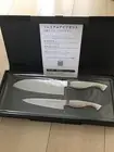 Amway Queen Premium 2-Piece Stainless Steel Santoku & Paring Knife Set