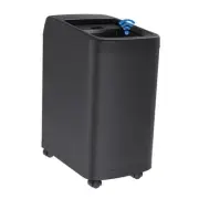 Garbage Can Motion Sensor Trash Can 13 Gallon for 13 Gallon with Wheels Black