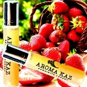 Fresh Strawberries Perfume Roll-On Fragrance Oil Luxury Vegan/Cruelty-Free