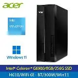 在飛比找遠傳friDay購物精選優惠-【Acer 宏碁】XC-1780 G6900 Win11 桌