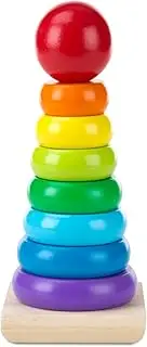 MELISSA & DOUG Rainbow Stacker, 1 EA