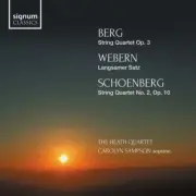 BERG / SAMPSON / HEATH QUARTET - STRING QUARTET / LANGSAMER SATZ / STRING