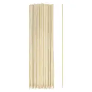 200pcs Bamboo Skewers Sticks 18 Inch 5mm Dia Natural Wooden Cocktail Picks