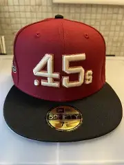New Era Houston Astros COLT 45’s Fitted HATDREAMS SZ 7 1/8