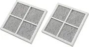 2X Refrigerator Fresh Air Filter Compatible with LG LT120F ADQ73214404 ADQ73334008 GF-V706MBL SG-5I700TSL GF-5D906SL GF-B590MBL GF-B590PL GF-D708BSL GF-D708MBSL GF-D725BML GF-L570MBL GF-L570PL